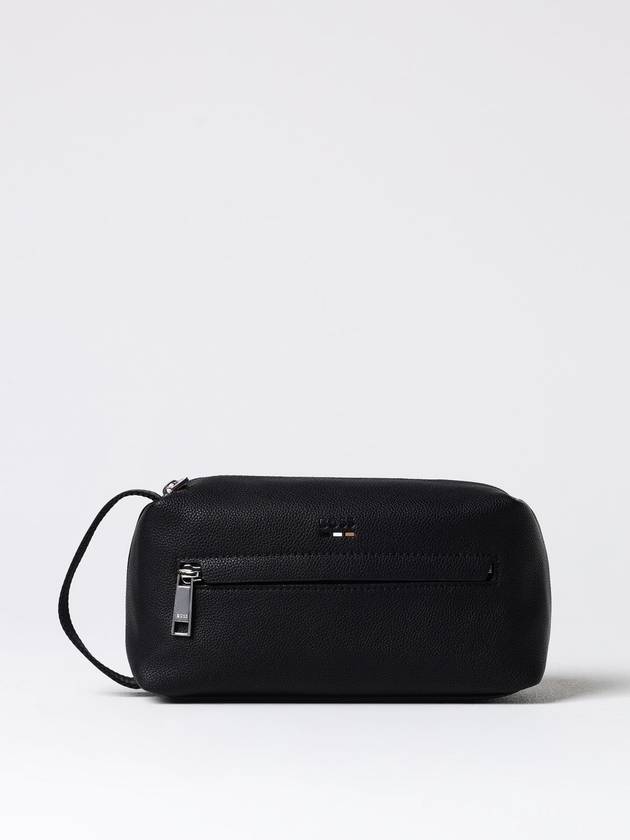 Ray leather clutch bag black - HUGO BOSS - BALAAN 2