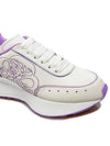 Women's Sprint Runner Low Top Sneakers Purple White - ALEXANDER MCQUEEN - BALAAN 6