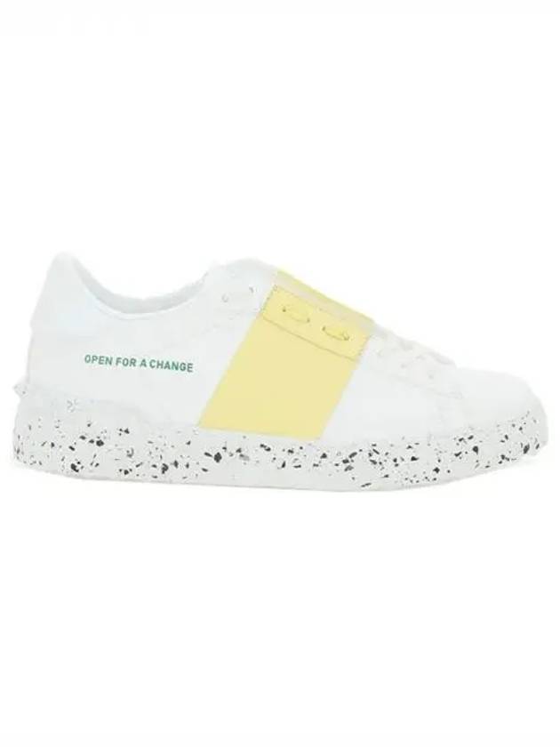 Hidden low top bio open for change sneakers white yellow women s shoes 236705 - VALENTINO - BALAAN 1