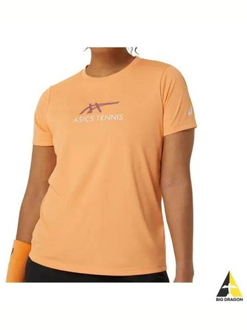 Court Tennis Graphic Tee W 2042A322803 Short Sleeve T Shirt - ASICS - BALAAN 1