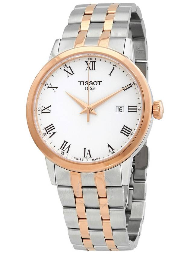 Tissot Classic Dream Quartz White Dial Men's Watch T129.410.22.013.00 - TISSOT - BALAAN 1