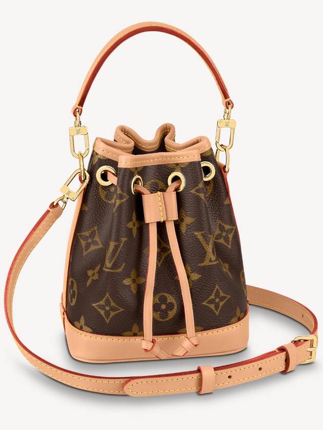 Nano Noe Monogram Bucket Bag Brown - LOUIS VUITTON - BALAAN 4