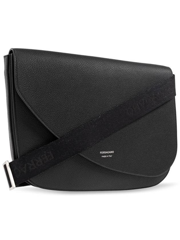 FERRAGAMO Shoulder Bag, Men's, Black - SALVATORE FERRAGAMO - BALAAN 4