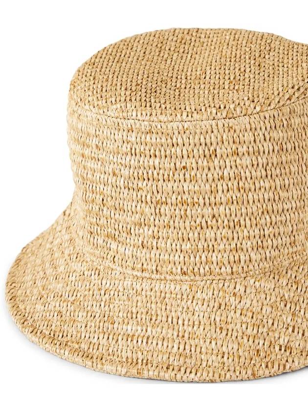 23FW FASE Cotton Raffia Bucket Hat Natural 2355710234 001 - MAX MARA - BALAAN 4