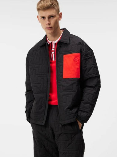 Quilted Hybrid Jacket Golf Jumper - J.LINDEBERG - BALAAN 1