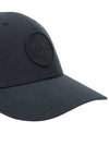 Wrap 6 Panel Ball Cap Black - STONE ISLAND - BALAAN 6