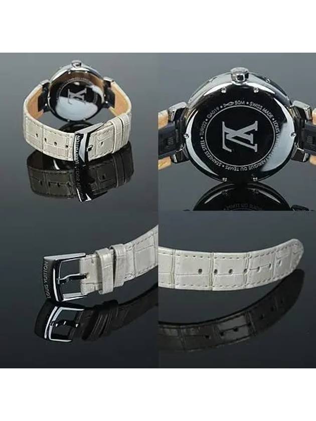 QA019 MOON DIVINE Tambour 35MM Women s Leather Watch - LOUIS VUITTON - BALAAN 5