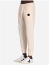 Light Fleece Utility Track Pants White - CP COMPANY - BALAAN 4