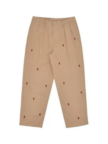 U MIFFY SUIT PANT IN KHAKI - POP TRADING COMPANY - BALAAN 1