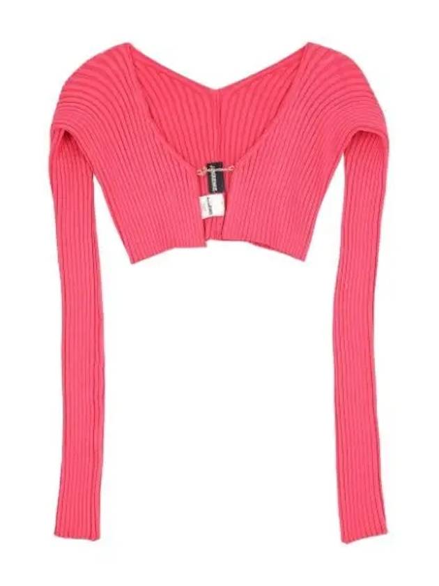 Jacquemus La Maire Pralou Cardigan Pink - JACQUEMUS - BALAAN 1