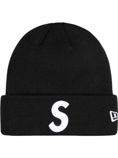 S Logo Beanie Black - SUPREME - BALAAN 2