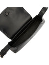 Small Leather Shoulder Bag Black - PRADA - BALAAN 6