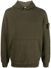 Compass Logo Patch Hoodie Olive - STONE ISLAND - BALAAN 1