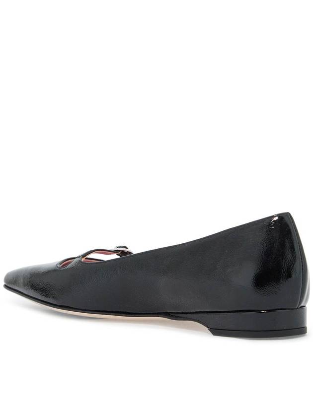 Emily Naplock Leather Flat Black - CAREL - BALAAN 4