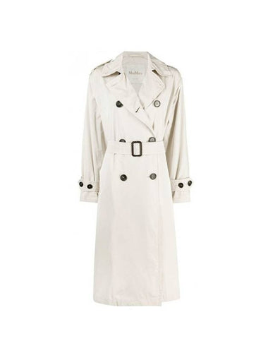 Cimper Belted Trench Coat Ivory - MAX MARA - BALAAN 1