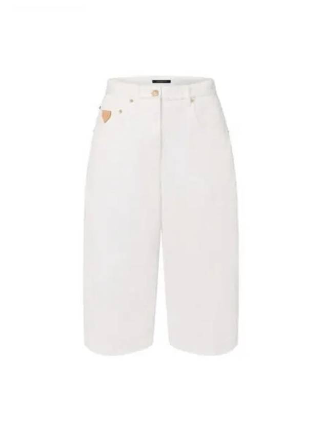 Frayed seam Bermuda shorts 1AFTD3 - LOUIS VUITTON - BALAAN 1