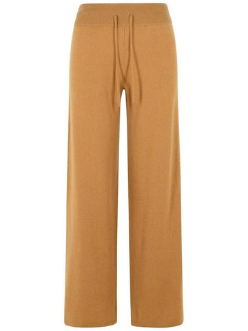 Lisa Yang 'Sofi' Brown Cashmere Pants - LISA YANG - BALAAN 1