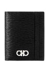 Gancini Card Wallet Black - SALVATORE FERRAGAMO - BALAAN 2