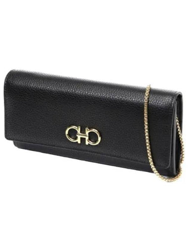 Ferragamo Chain Gancini Wallet Women s Long - SALVATORE FERRAGAMO - BALAAN 1