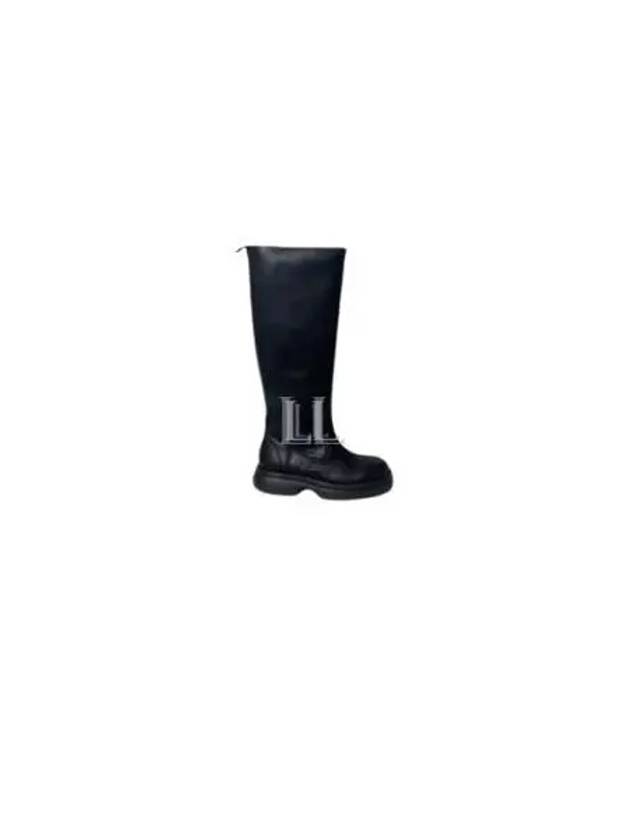 Everyday Tubular Long Boots Black - GANNI - BALAAN 2