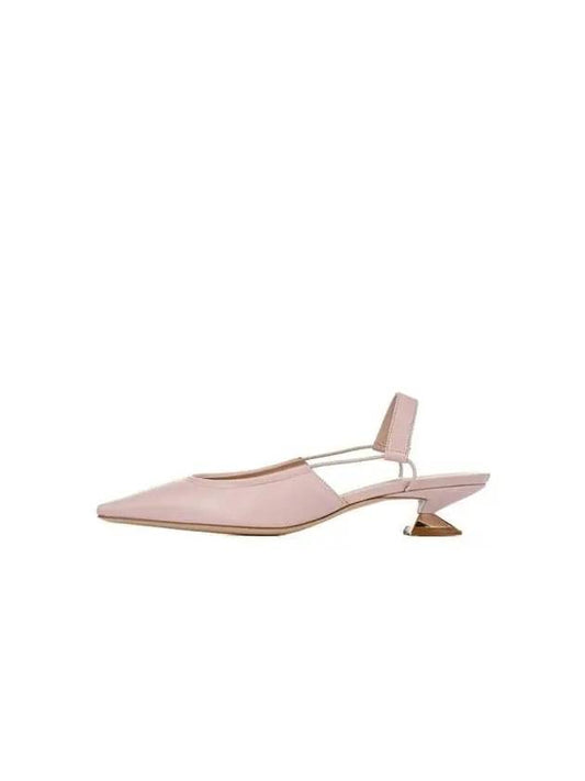 Women s Square Pointed Toe Slingback Pink 271040 - GIORGIO ARMANI - BALAAN 1