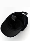 Logo Velvet Fleece Ball Cap Black - MONCLER - BALAAN 7