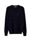 M Dior Homme Men s Icon Embroidered Logo Cashmere Knit T Shirt - DIOR - BALAAN 1