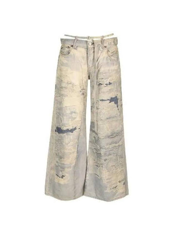 Acne Studios Trompe L Eil Digital Printing Denim C00052 - ACNE STUDIOS - BALAAN 1