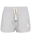 Mifa Logo Banding Shorts Grey - ISABEL MARANT - BALAAN 2