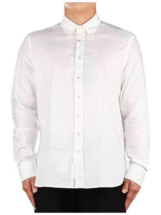 logo long sleeve shirt white - ETRO - BALAAN 2