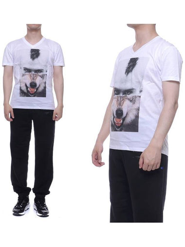 Men's Short Sleeve T-Shirt BJT93E_A548S_03 - NEIL BARRETT - BALAAN 1