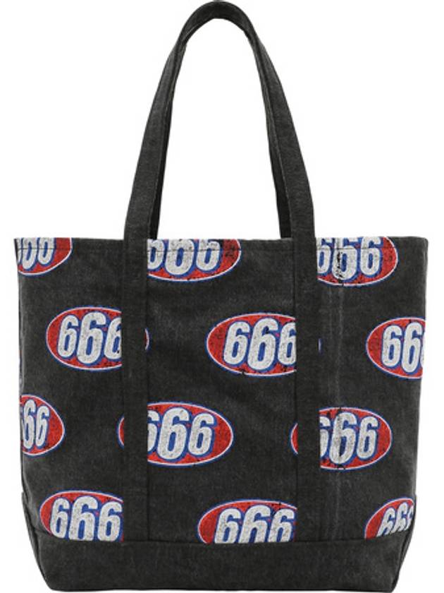 666 Denim Tote Bag Black 666 Denim Tote Bag Black - SUPREME - BALAAN 2