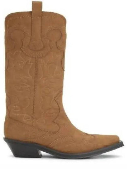 Boots S2742925 TOBACCO BROWN - GANNI - BALAAN 2