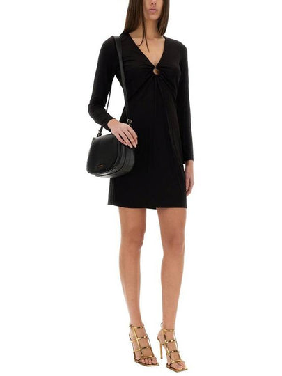 Michael Kors Jersey Dress With Drop Opening - MICHAEL KORS - BALAAN 2