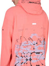 Shadow Project Graphic Hoodie Pink - STONE ISLAND - BALAAN 5