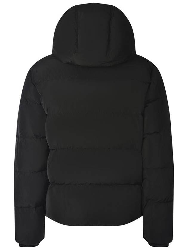 Men's Camo Logo Printing Hooded Padding Black - DSQUARED2 - BALAAN 4