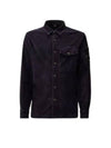 Lens Detail Long Sleeve Shirt Purple - CP COMPANY - BALAAN 2