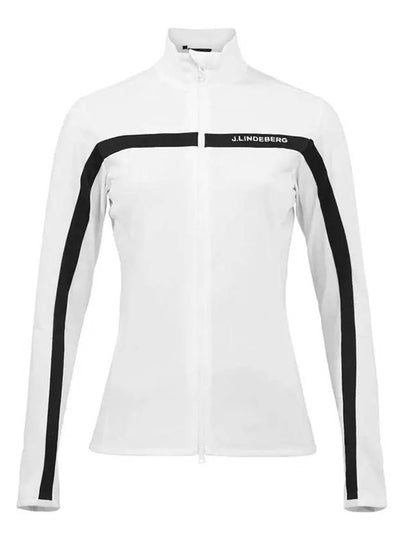 Janice Full Zip-up Jacket White - J.LINDEBERG - BALAAN 2