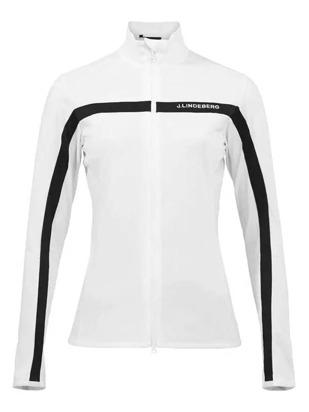 Janice Full Zip-up Jacket White - J.LINDEBERG - BALAAN 3