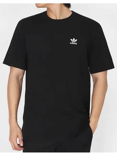 Original Trefoil Essentials Short Sleeve T-Shirt Black - ADIDAS - BALAAN 2