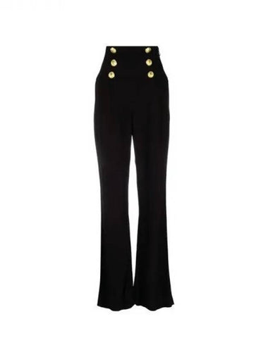 Button decorated flare pants 270133 - BALMAIN - BALAAN 1