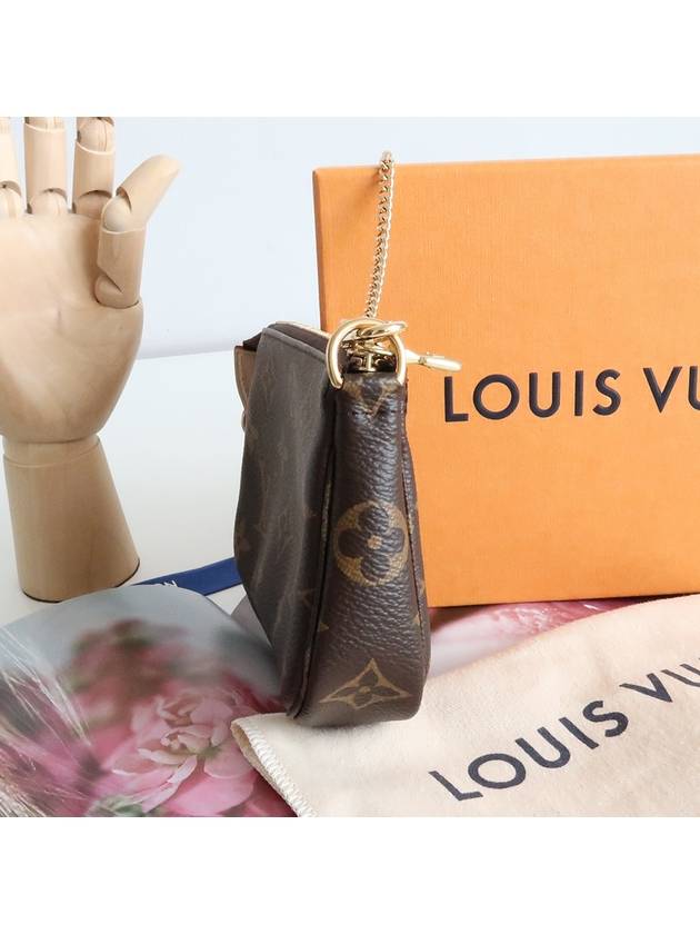 Monogram Mini Pochette Shoulder Bag Brown - LOUIS VUITTON - BALAAN 5