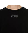 face logo sweatshirt black - OFF WHITE - BALAAN.