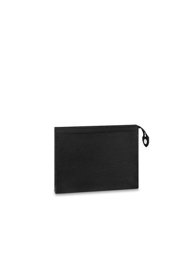 Pochette Voyage Epi Pouch Bag Black - LOUIS VUITTON - BALAAN 1