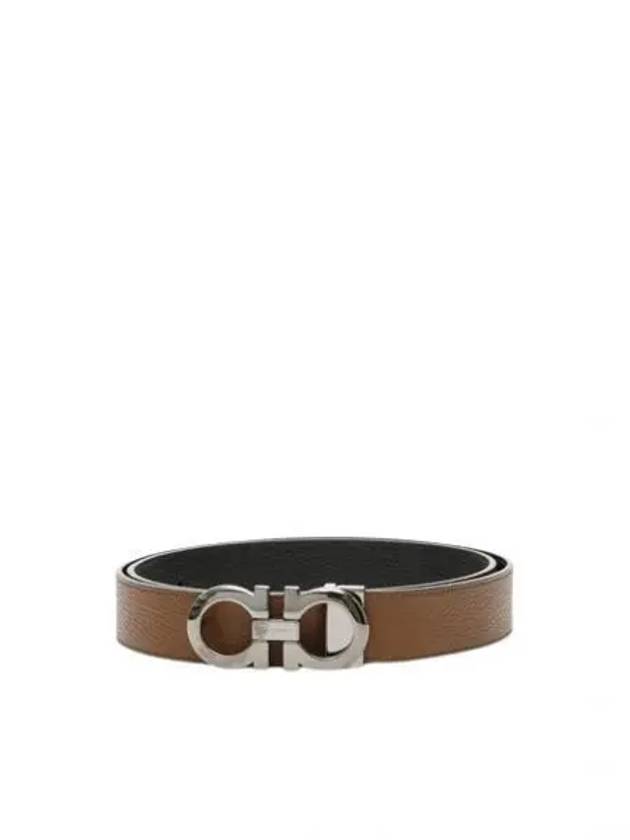 Ferragamo Gancini Men s Double Sided Belt Free Cutting 67 5542 096 0705614 - SALVATORE FERRAGAMO - BALAAN 1