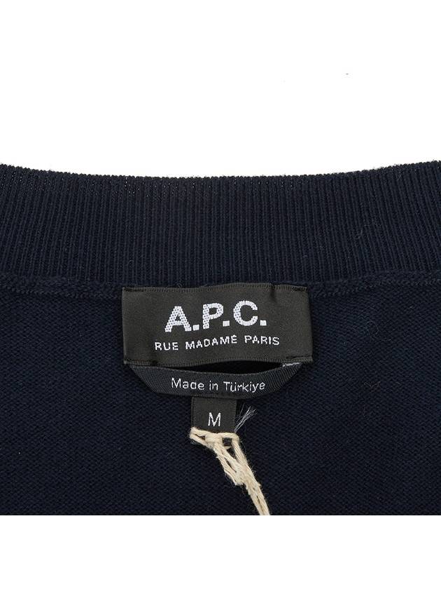 Joseph Logo Cardigan Dark Navy - A.P.C. - BALAAN 9