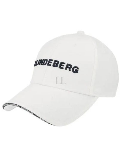 Harry Embroidered 3D Logo Ball Cap White - J.LINDEBERG - BALAAN 2