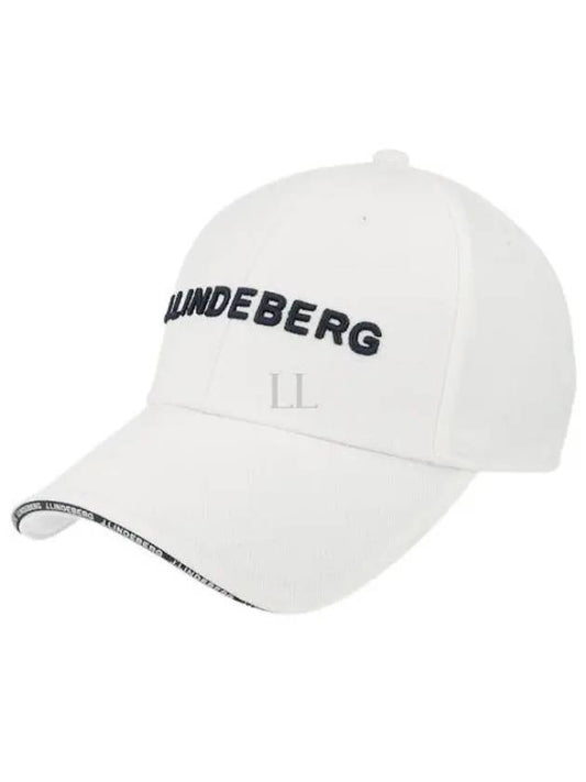 Harry Embroidered 3D Logo Ball Cap White - J.LINDEBERG - BALAAN 2