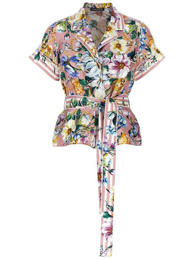 Dolce & Gabbana Floral Shirt - DOLCE&GABBANA - BALAAN 1