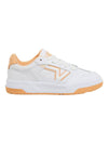 Upland Leather Low Top Sneakers White Orange - VANS - BALAAN 1